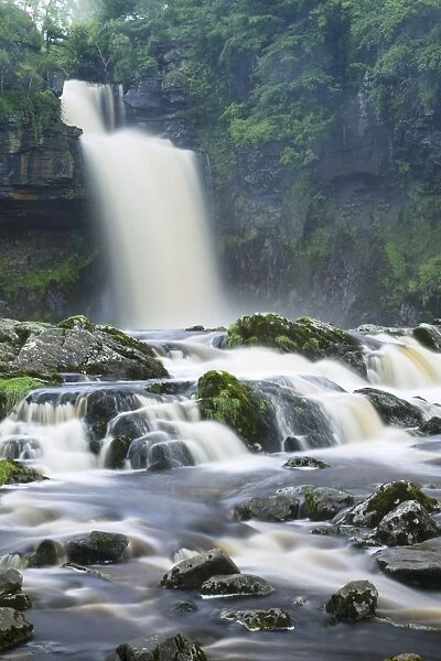 Thornton Force, Ingleton Waterfalls Walk, Yorkshire Dales National Park, North Yorkshire, England, United Kingdom, Europe