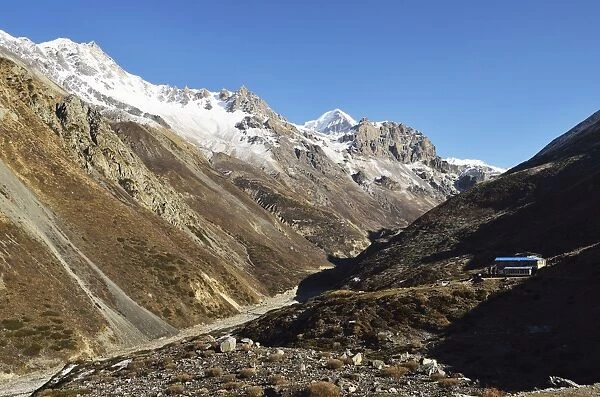 Thorung Khola Valley, Annapurna Conservation Area, Gandaki, Western Region (Pashchimanchal), Nepal, Himalayas, Asia