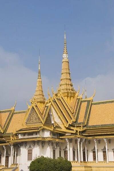 The Throne Hall, The Royal Palace, Phnom Penh, Cambodia, Indochina, Southeast Asia, Asia