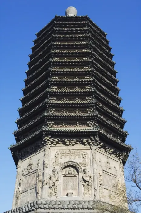 Framed Print : Tianningsi temple pagoda, Beijing, China, Asia Framed Print : Tianningsi temple pagoda, Beijing, China, Asia