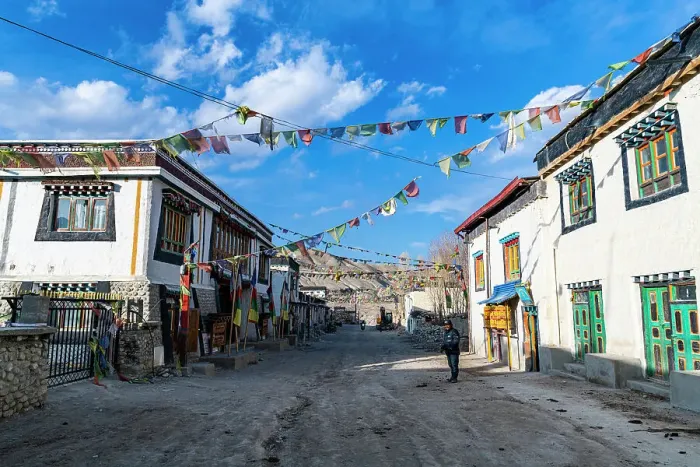 Framed Print : Tibetan houses in Lo Manthang, capital of the Kingdom of Mustang, Himalayas, Nepal, Asia Framed Print : Tibetan houses in Lo Manthang, capital of the Kingdom of Mustang, Himalayas, Nepal, Asia