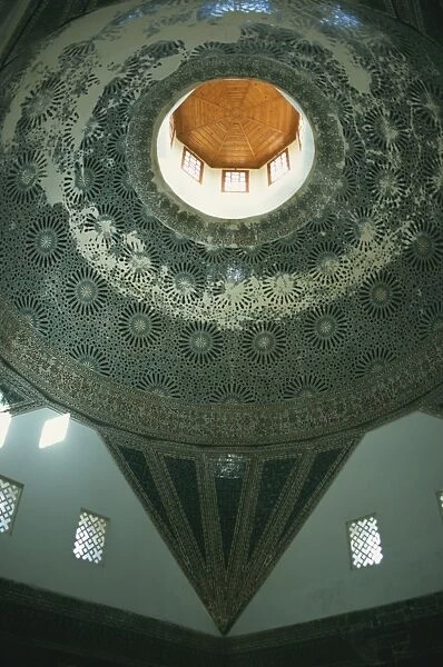 Tile and ceramic museum, Great Kaatay Seminary, Konya, Anatolia, Turkey