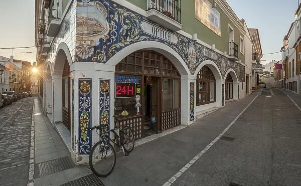 Tiled Pharmacy in Zafra, Badajoz, Extremadura, Spain, Europe