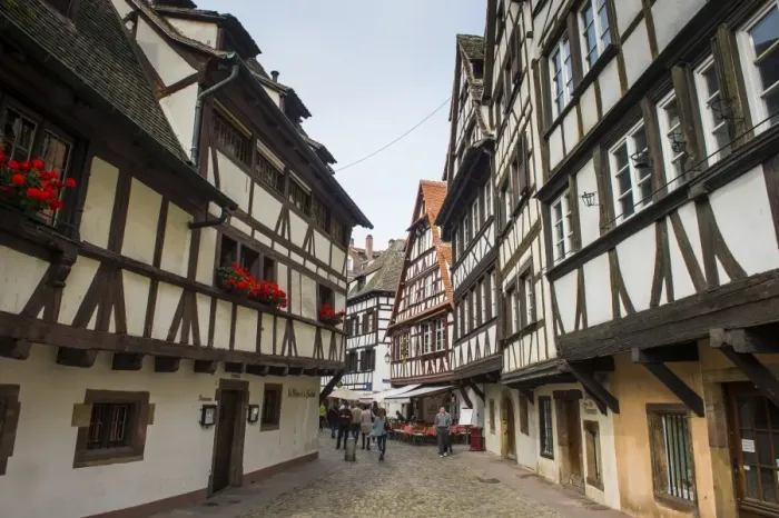 Framed Print : Timbered houses in the quarter of La Petite France, UNESCO World Heritage Site, Strasbourg, Alsace, France, Europe Framed Print : Timbered houses in the quarter of La Petite France, UNESCO World Heritage Site, Strasbourg, Alsace, France, Europe