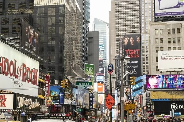 Times Square, New York City, United States of America, North America