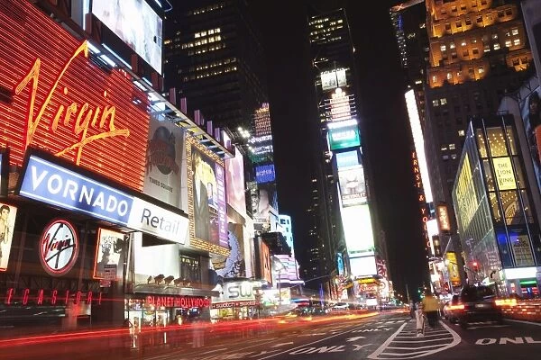 Times Square at night, Midtown, Manhattan, New York City, New York, United States of America