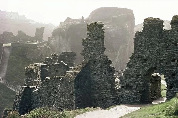 Tintagel Castle, Cornwall, England, United Kingdom, Europe