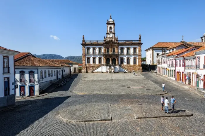Framed Print : Tiradentes Plaza and Da Inconfidencia Museum, Ouro Preto, UNESCO World Heritage Site, Minas Gerais, Brazil, South America Framed Print : Tiradentes Plaza and Da Inconfidencia Museum, Ouro Preto, UNESCO World Heritage Site, Minas Gerais, Brazil, South America