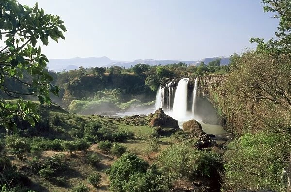Tis Abay waterfall on the Blue Nile, Ethiopia, Africa