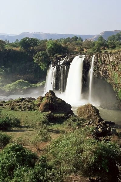 Tis Abay waterfall on the Blue Nile, Ethiopia, Africa
