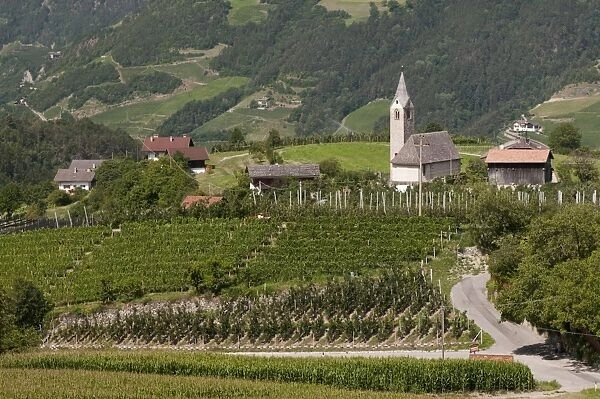 Tiso, Funes Valley (Villnoss), Dolomites, Trentino Alto Adige, South Tyrol, Italy, Europe