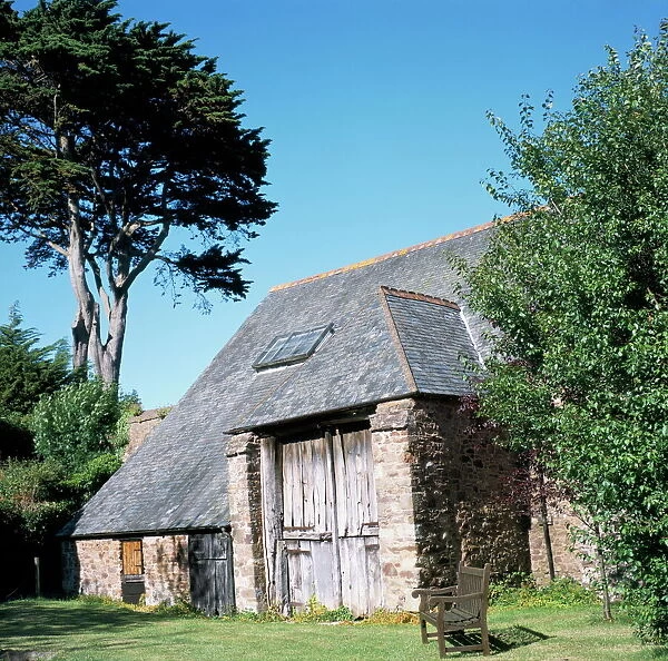 Tithe barn, Dunster, Somerset, England, United Kingdom, Europe