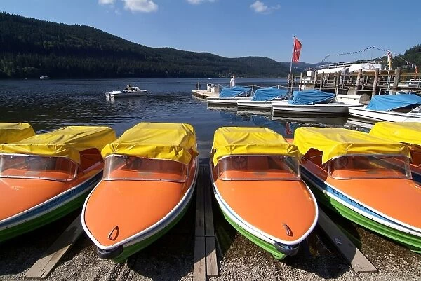 Titisee, Black Forest, Baden-Wurttemberg, Germany, Europe