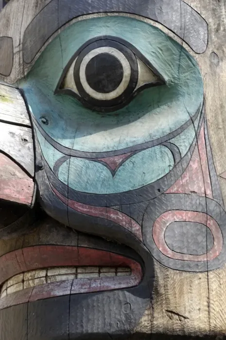 Framed Print : Tlingit Totem, Pioneer Square, Seattle, Washington State, United States of America Framed Print : Tlingit Totem, Pioneer Square, Seattle, Washington State, United States of America