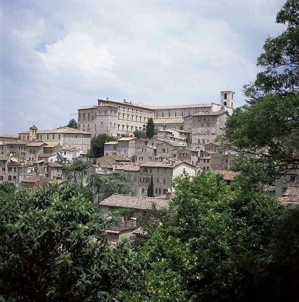 Todi, a typical Umbrian hill town