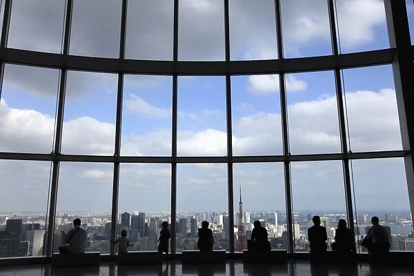 Tokyo City View observation viewpoint, Mori Building, Roppongi Hills, Tokyo, Japan, Asia
