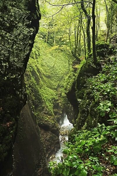 Tolmin Gorge, Tolmin, Slovenia, Europe