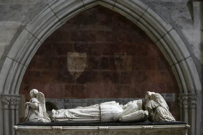 Framed Print : Tomb of the children of Charles VIII and Anne de Bretagne, St Framed Print : Tomb of the children of Charles VIII and Anne de Bretagne, St