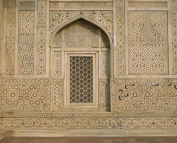 Detail of the tomb of Itmad ud Daulah (Itimad-ud-Daulah)