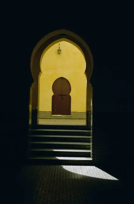 Framed Print : The tomb of Moulay Ismail Framed Print : The tomb of Moulay Ismail