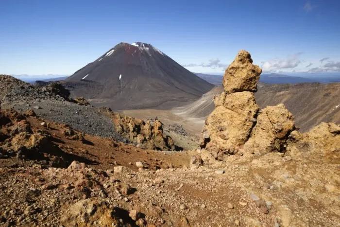 Framed Print : Tongariro Alpine Crossing with Mount Ngauruhoe, Tongariro National Park, UNESCO World Heritage Site, North Island, New Zealand, Pacific Framed Print : Tongariro Alpine Crossing with Mount Ngauruhoe, Tongariro National Park, UNESCO World Heritage Site, North Island, New Zealand, Pacific