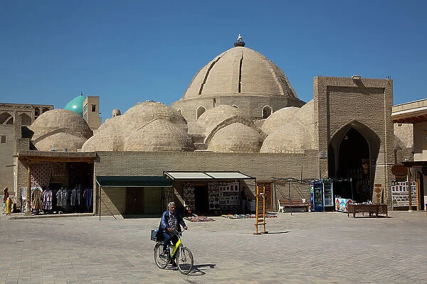Toqi Zargaron (Trading Dome), UNESCO World Heritage Site, Bukhara, Uzbekistan, Central Asia, Asia