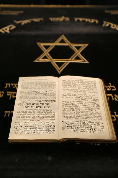 Torah in Stadttempel Synagogue, Vienna, Austria, Europe