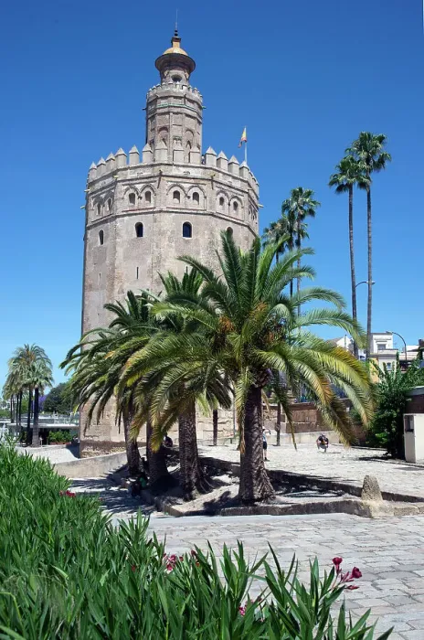 Framed Print : Torre del Oro, Seville, Andalusia, Spain, Europe Framed Print : Torre del Oro, Seville, Andalusia, Spain, Europe