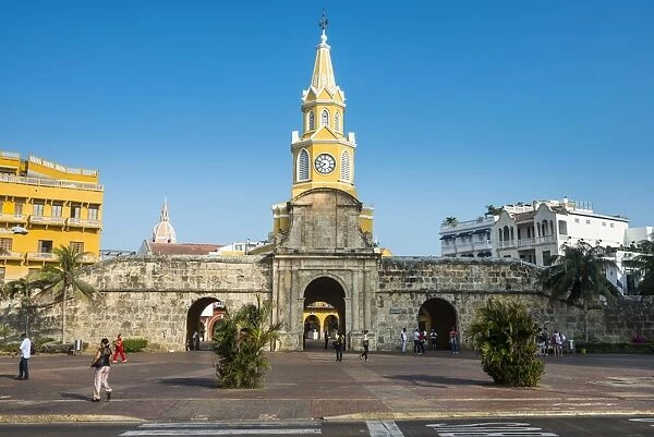 Torre del Reloj Publico (Public Clock Tower), UNESCO World Heritage Site, Cartagena