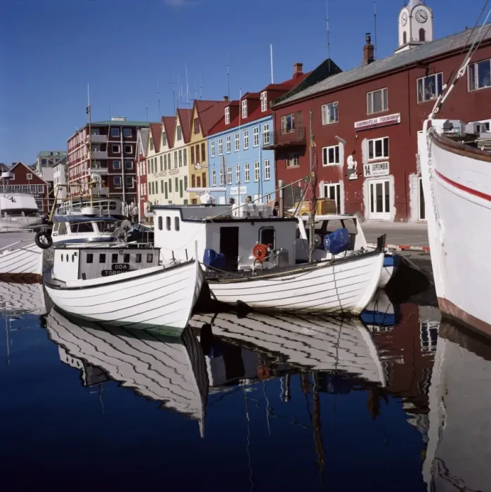Framed Print : Torshaven, Faroe Islands, Denmark, Atlantic, Europe Framed Print : Torshaven, Faroe Islands, Denmark, Atlantic, Europe