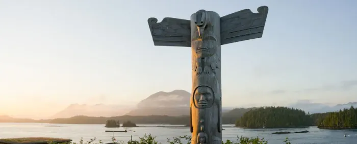 Framed Print : Totem Pole at Anchor Park, Tofino, Saanich, British Columbia, Canada, North America Framed Print : Totem Pole at Anchor Park, Tofino, Saanich, British Columbia, Canada, North America