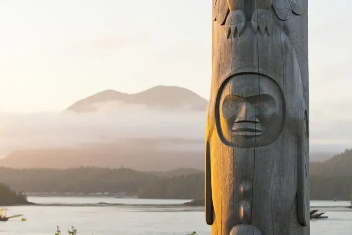 Framed Print : Totem Pole at Anchor Park, Tofino, Saanich, British Columbia, Canada, North America Framed Print : Totem Pole at Anchor Park, Tofino, Saanich, British Columbia, Canada, North America
