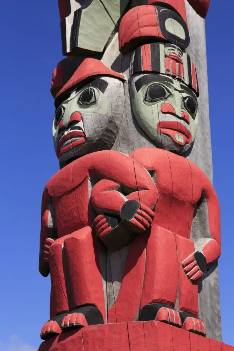 Framed Print : Totem Pole, Sheldon Museum, Haines, Lynn Canal, Alaska, United States of America