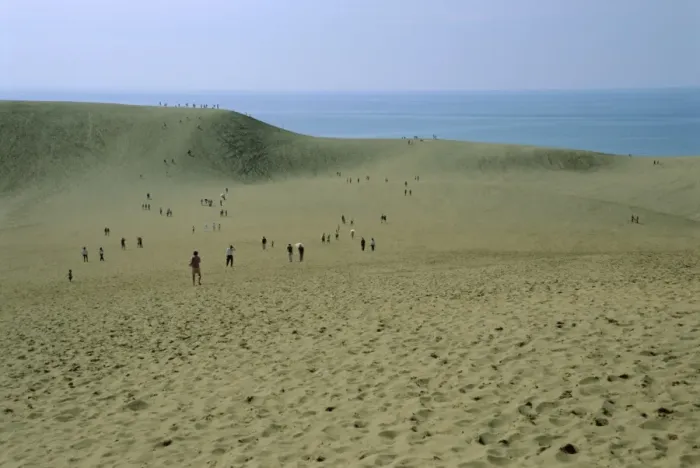 Framed Print : Tottori Sand Dunes and sea Framed Print : Tottori Sand Dunes and sea