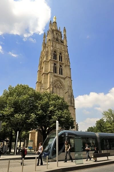 Tour Pey-Berland, a 16th century Bell Tower, Bordeaux, UNESCO World Heritage Site, Gironde, Aquitaine, France, Europe