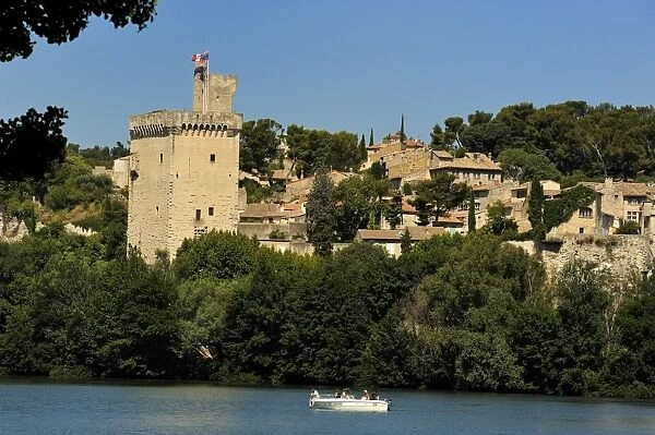Tour Philippe Le Bel, beside the Rhone River, Villeneuve les Avignon, Avignon