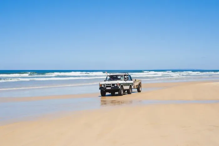 Framed Print : Tourists driving on Seventy Five Mile Beach on a self drive 4x4 tour of Fraser Island, UNESCO World Heritage Site, Queensland, Australia, Pacific Framed Print : Tourists driving on Seventy Five Mile Beach on a self drive 4x4 tour of Fraser Island, UNESCO World Heritage Site, Queensland, Australia, Pacific