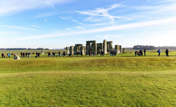 Framed Print : Tourists view standing stones of Neolithic henge, Stonehenge, UNESCO World Heritage Site, Wiltshire, England, United Kingdom, Europe Framed Print : Tourists view standing stones of Neolithic henge, Stonehenge, UNESCO World Heritage Site, Wiltshire, England, United Kingdom, Europe
