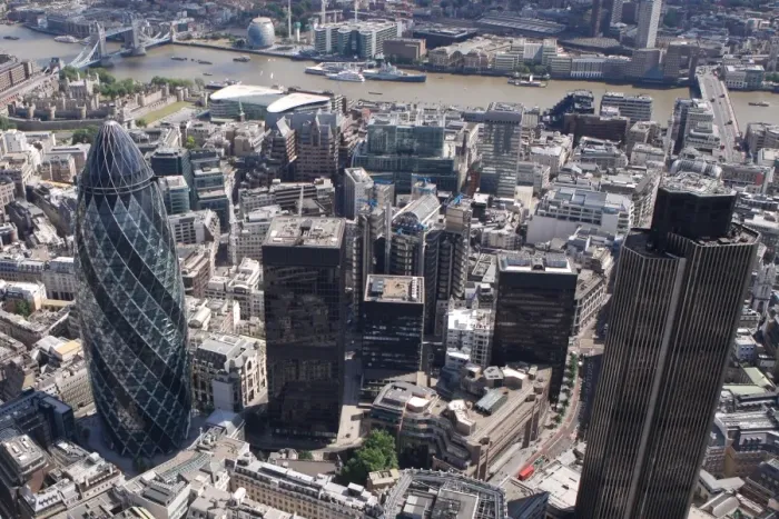 Framed Print : Tower 42, Gherkin and Lloyds Building, City of London, London, England Framed Print : Tower 42, Gherkin and Lloyds Building, City of London, London, England