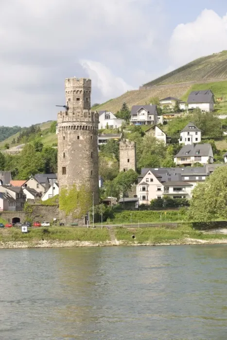 Framed Print : The tower of Braubach, near Koblenz, the Rhine River, Rhineland-Palatinate Framed Print : The tower of Braubach, near Koblenz, the Rhine River, Rhineland-Palatinate