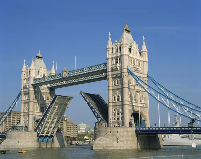 Framed Print : Tower Bridge open, London, England, United Kingdom, Europe Framed Print : Tower Bridge open, London, England, United Kingdom, Europe