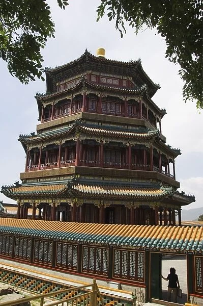 Tower of Buddhist Incense on Longevity Hill, Yihe Yuan (The Summer Palace)