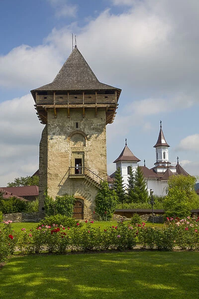 Tower, Humor Monastery, 1530, UNESCO World Heritage Site, Manastirea Humorului, Suceava