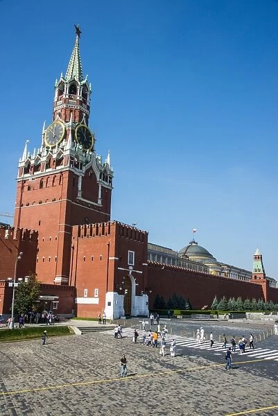 Tower of the Kremlin on Red Square, UNESCO World Heritage Site, Moscow, Russia, Europe