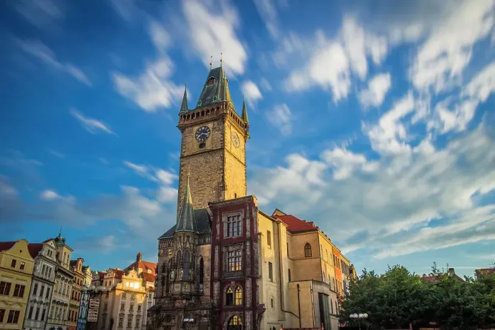 Framed Print : Tower of Old Town City Hall at Old Town Square, UNESCO, Old Town, Prague, Czech Republic (Czechia), Europe Framed Print : Tower of Old Town City Hall at Old Town Square, UNESCO, Old Town, Prague, Czech Republic (Czechia), Europe