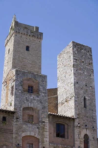 Towers in San Gimignano, Tuscany, Italy