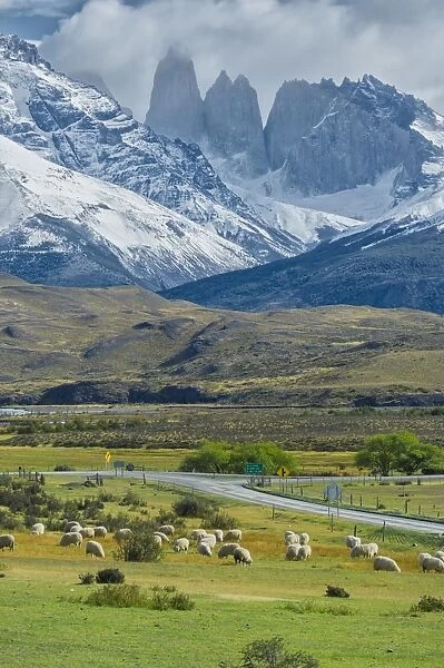 The Three Towers, Torres del Paine National Park, Chilean Patagonia, Chile, South America