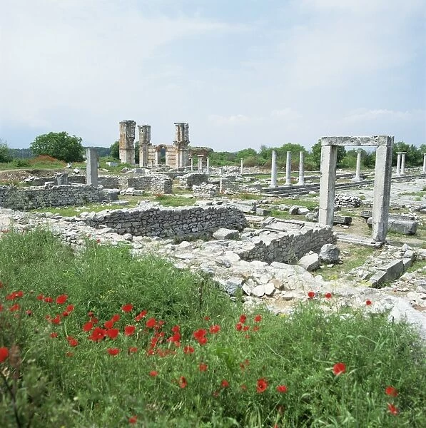 Town built for Octavia over the assassins of Julius Caesar in 42 BC