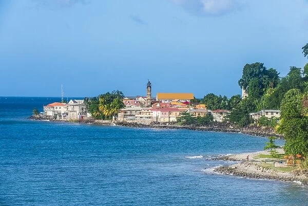 The town of Gouyave, Grenada, Windward Islands, West Indies, Caribbean, Central America