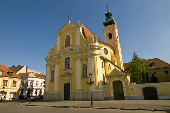 Framed Print : The town of Gyor, Hungary, Europe Framed Print : The town of Gyor, Hungary, Europe